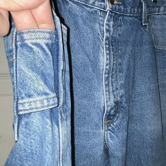 Carhartt Jeans 40x34 Carpenter Utility Relaxed Fit 14806 Work Denim - Picture 4 of 15